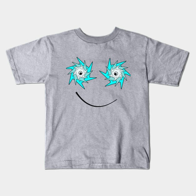 Happy Monster Kids T-Shirt by Anastasiya Malakhova